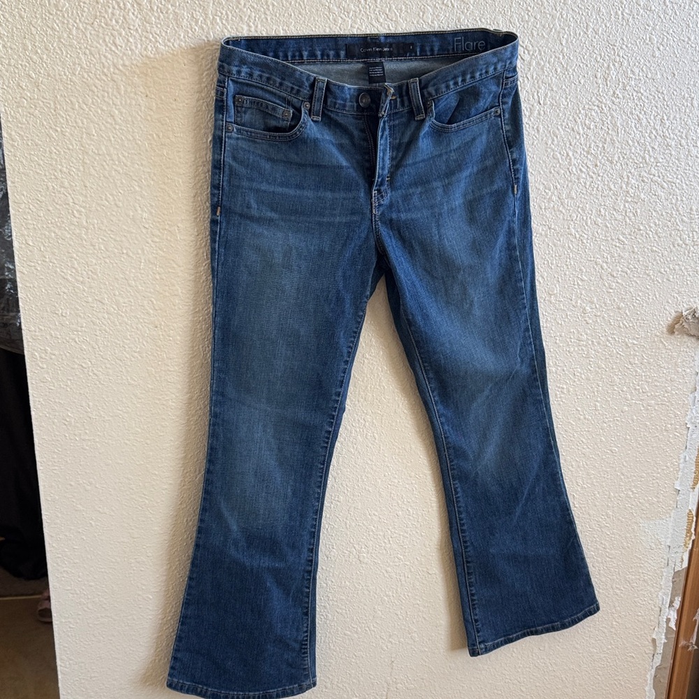 Calvin Klein Jeans Blue Flare Denim